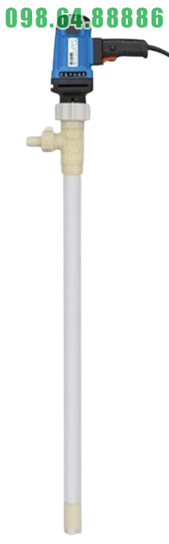Bơm hóa chất PTFE dùng cho thùng phuy 200L