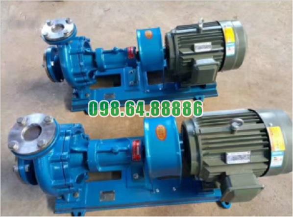 Bơm dầu truyền nhiệt chịu nhiệt cao RY100-65-200 công suất 22 kW, cột áp 50 m, lưu lượng 100 m3/h